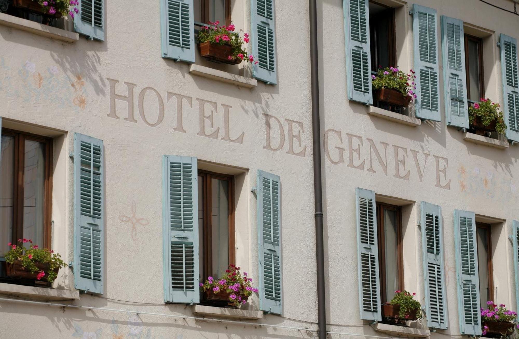 Hotel De Geneve Et Restaurant , Faverges-Seythenex Exterior photo